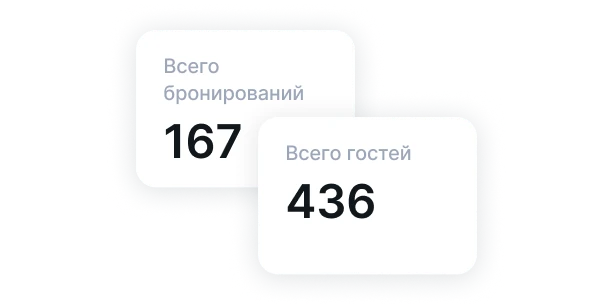 Планировать смены и видеть «дыры» в бронированиях